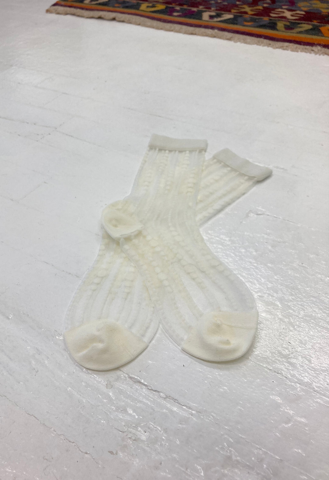 SHEER BUBBLES SOCKS