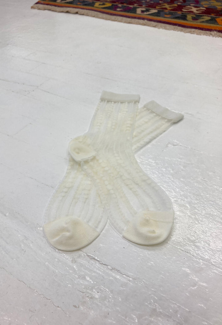 SHEER BUBBLES SOCKS