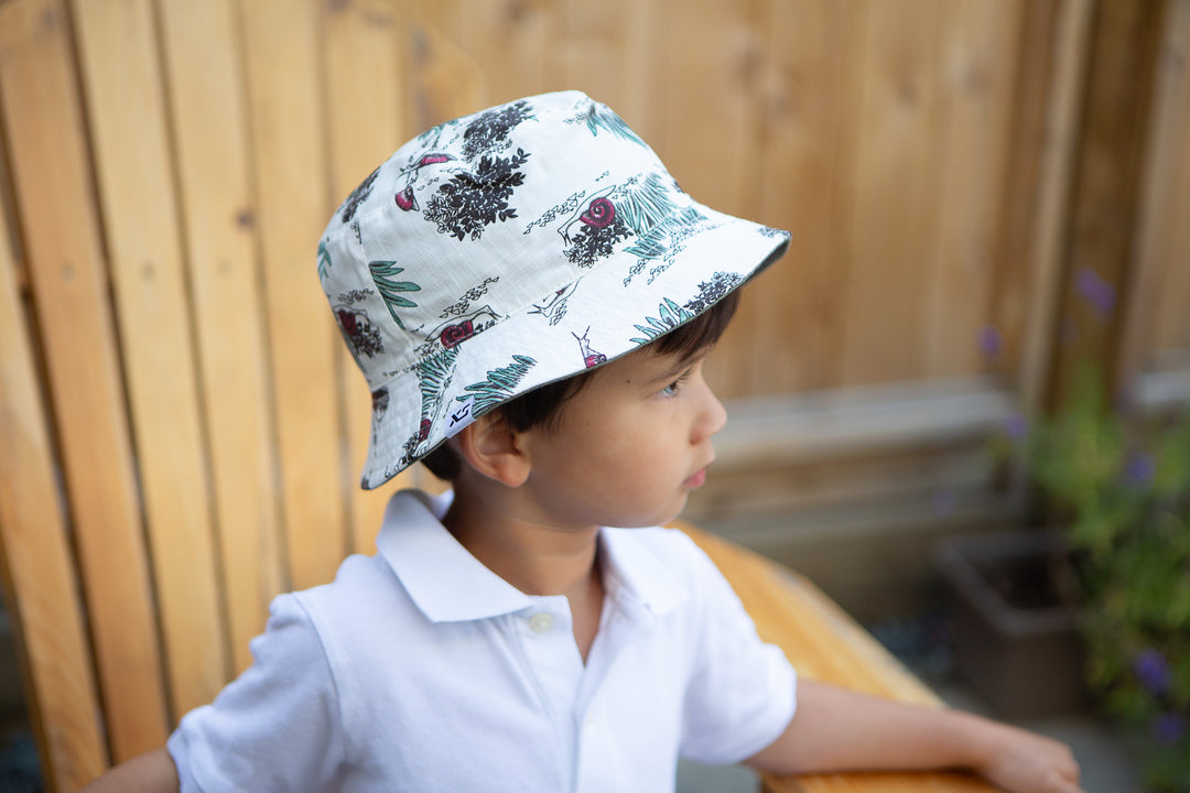 KIDS REVERSIBLE BUCKET HAT