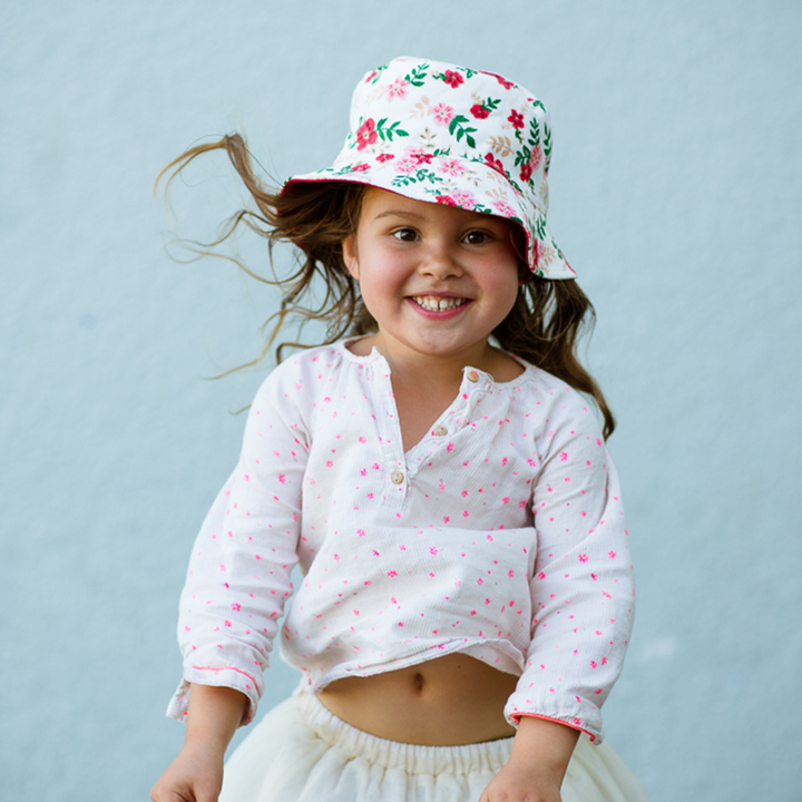 KIDS REVERSIBLE CORDUROY BUCKET HATS